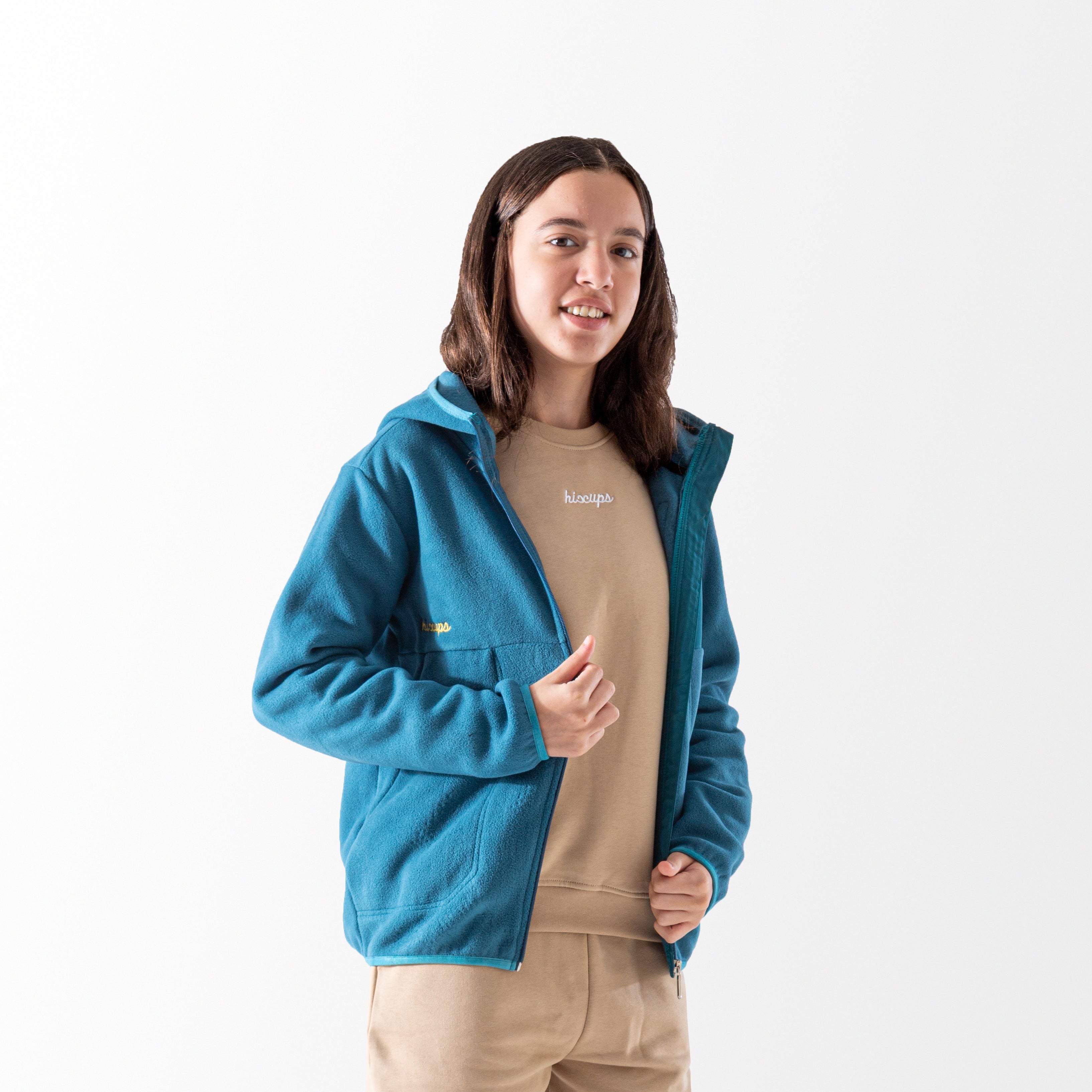 Blue Fleece Jacket
