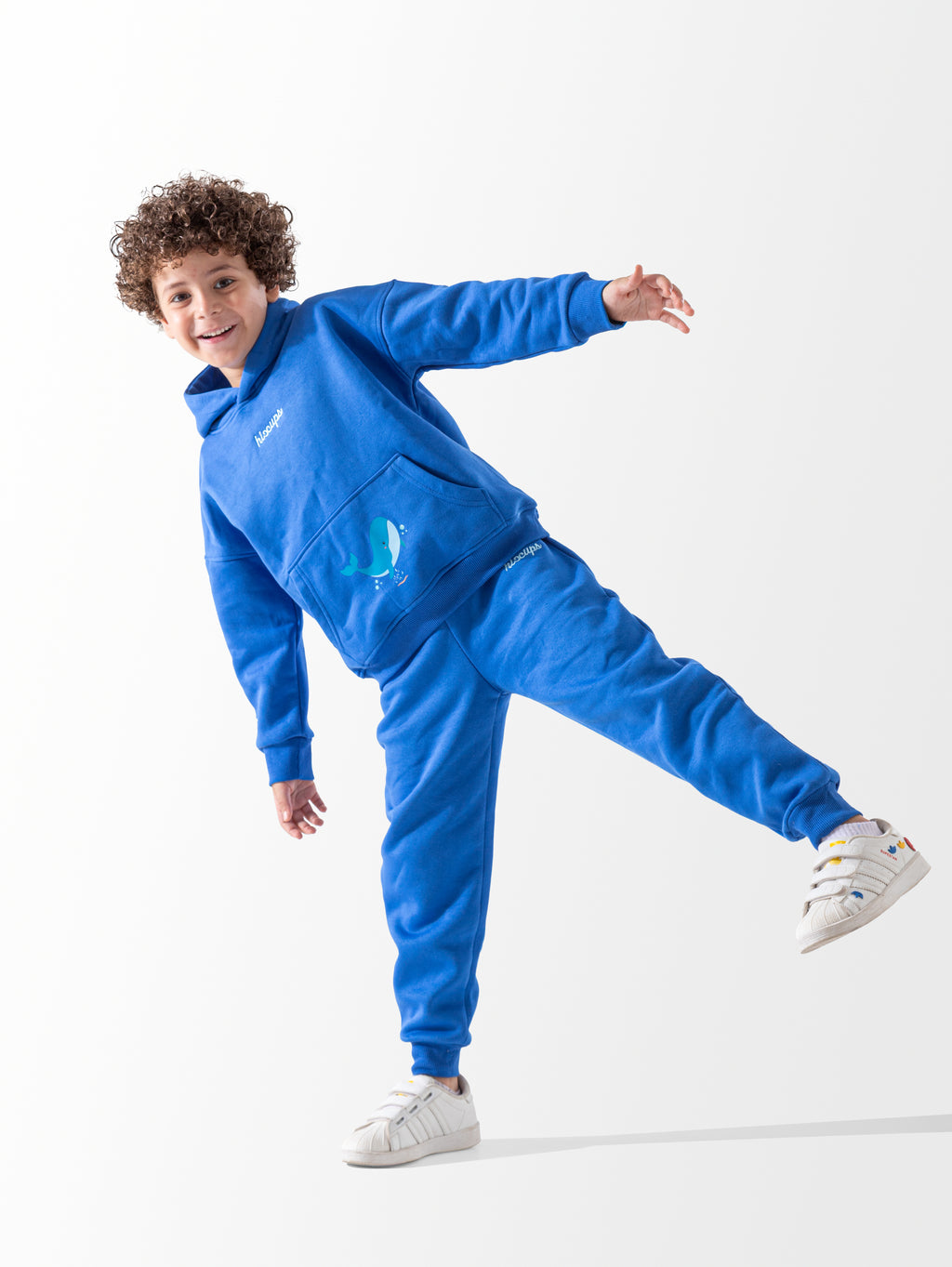 Unisex Blue Printed set