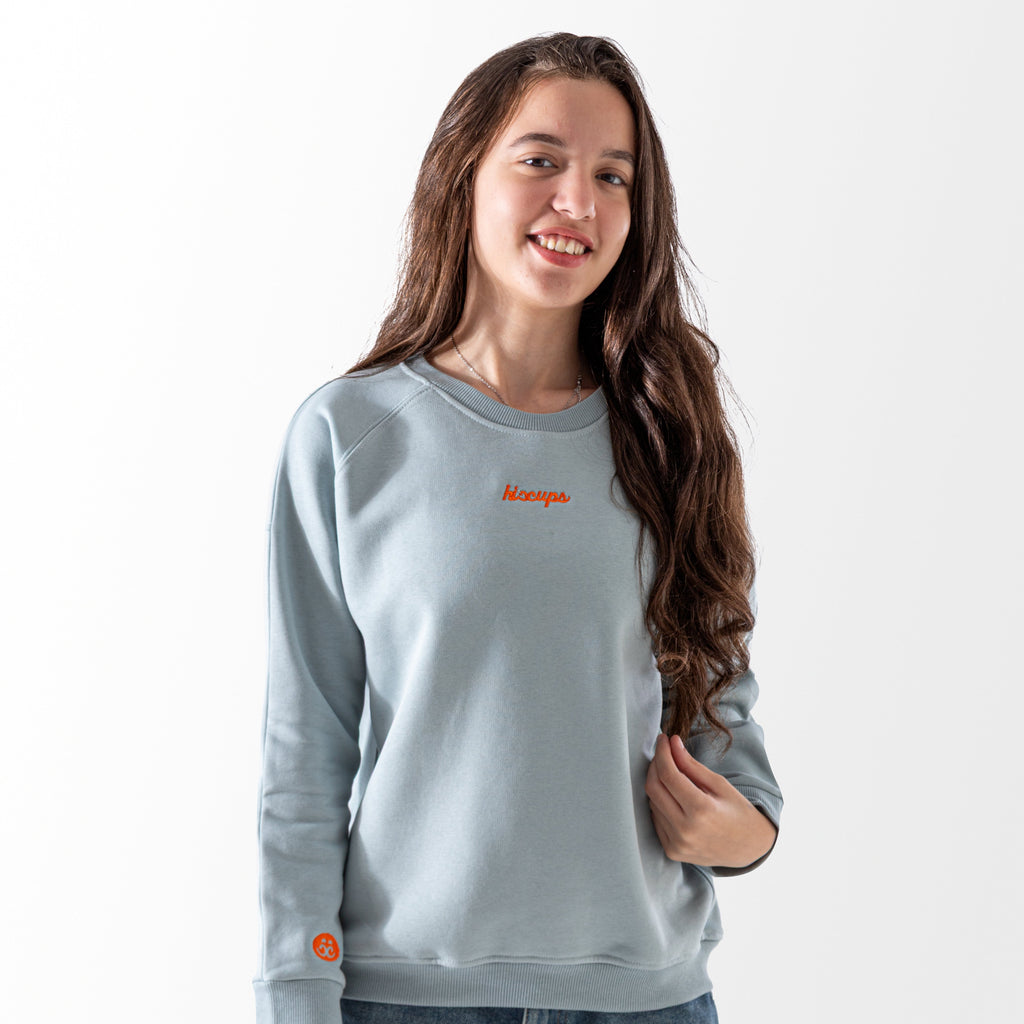 Baby Blue Plain Crewneck