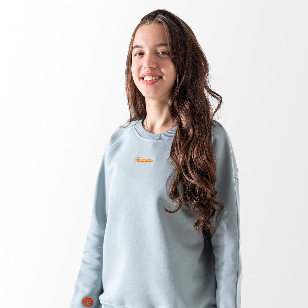 Baby Blue Plain Crewneck