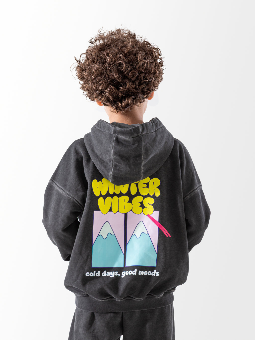 Black Washed Oversized Set