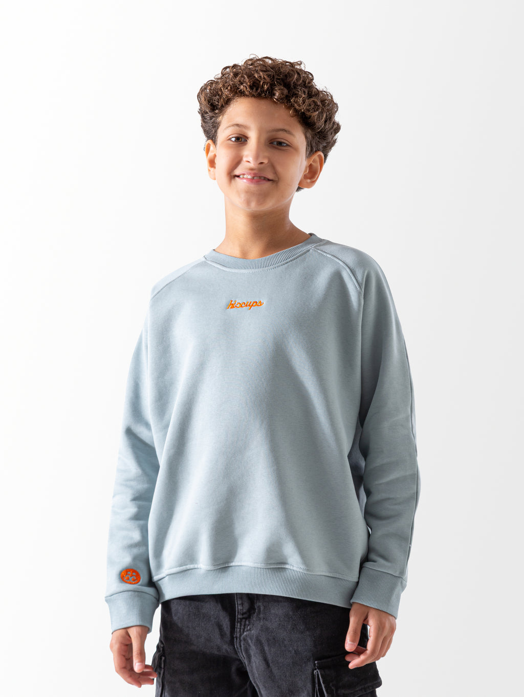 Baby Blue Plain Crewneck