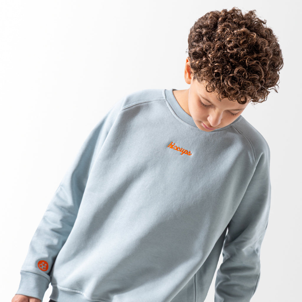 Baby Blue Plain Crewneck