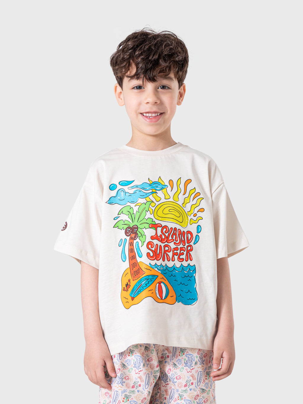 White Island Surfer T‑Shirt