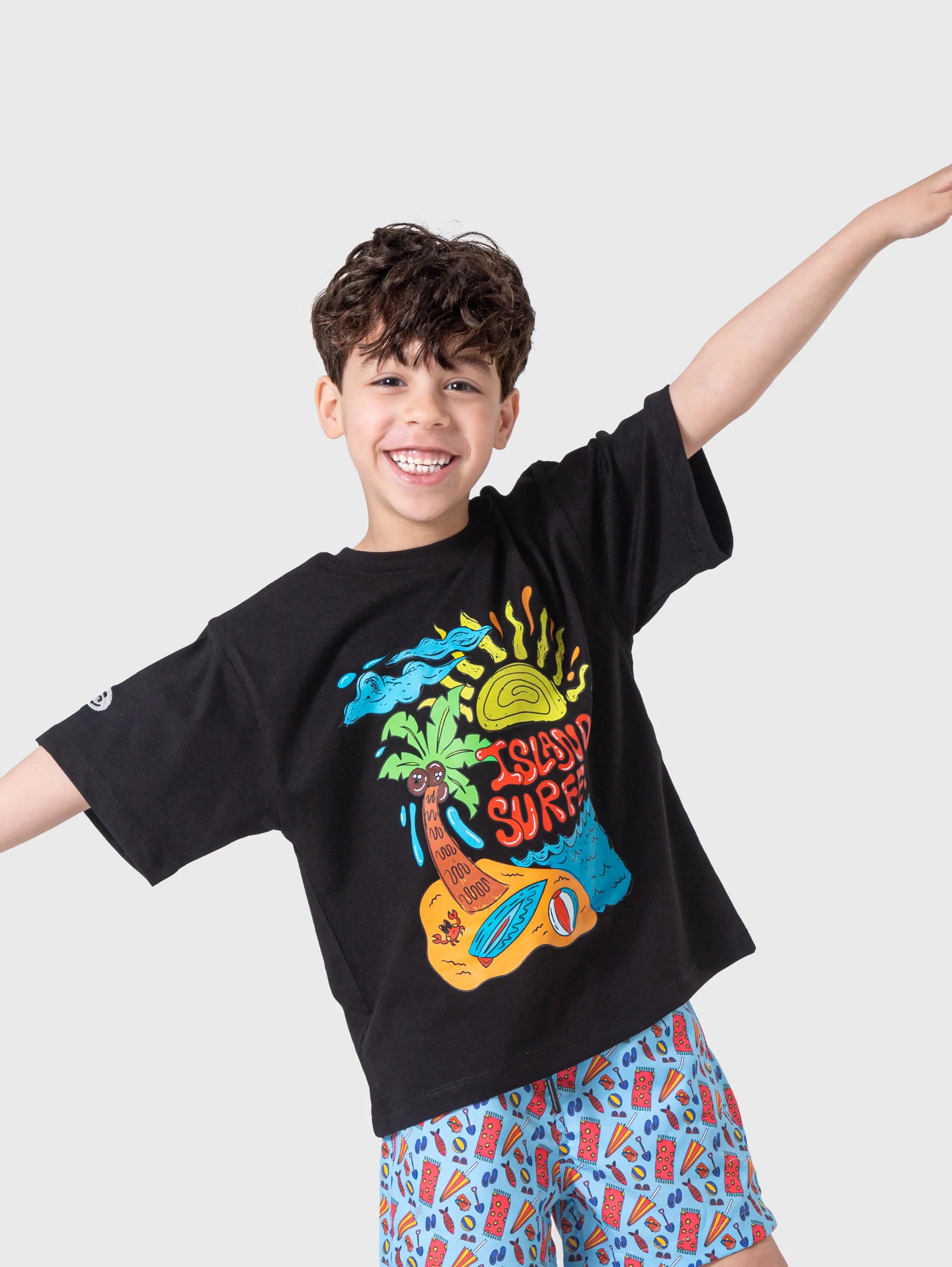 Black Island Surfer T‑Shirt