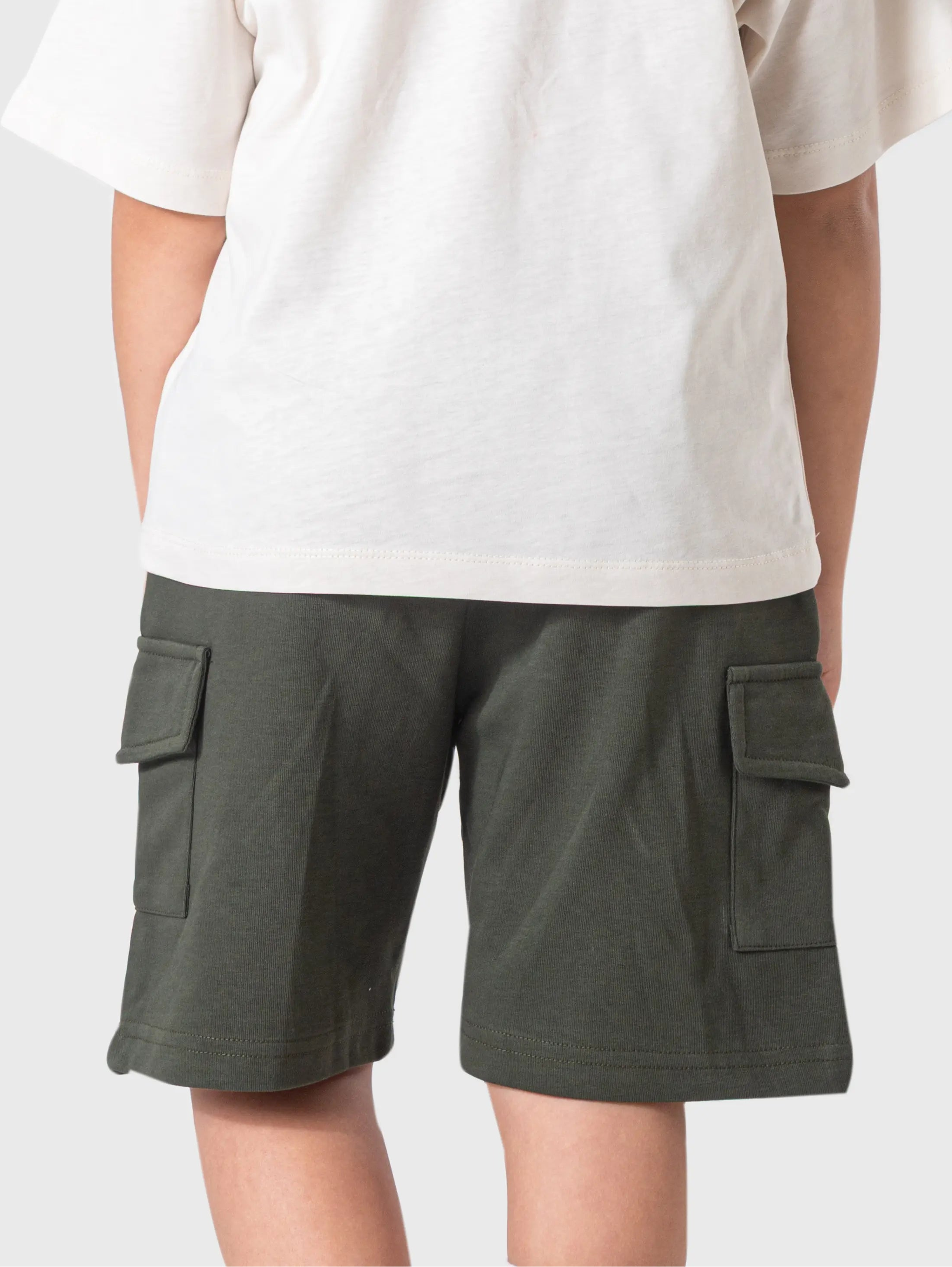 Olive Cargo Shorts