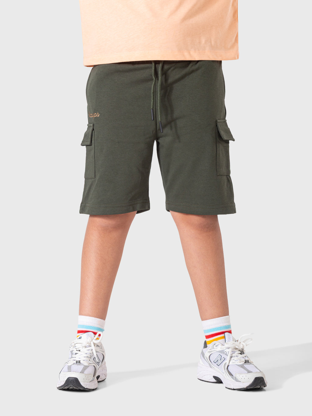 Olive Cargo Shorts