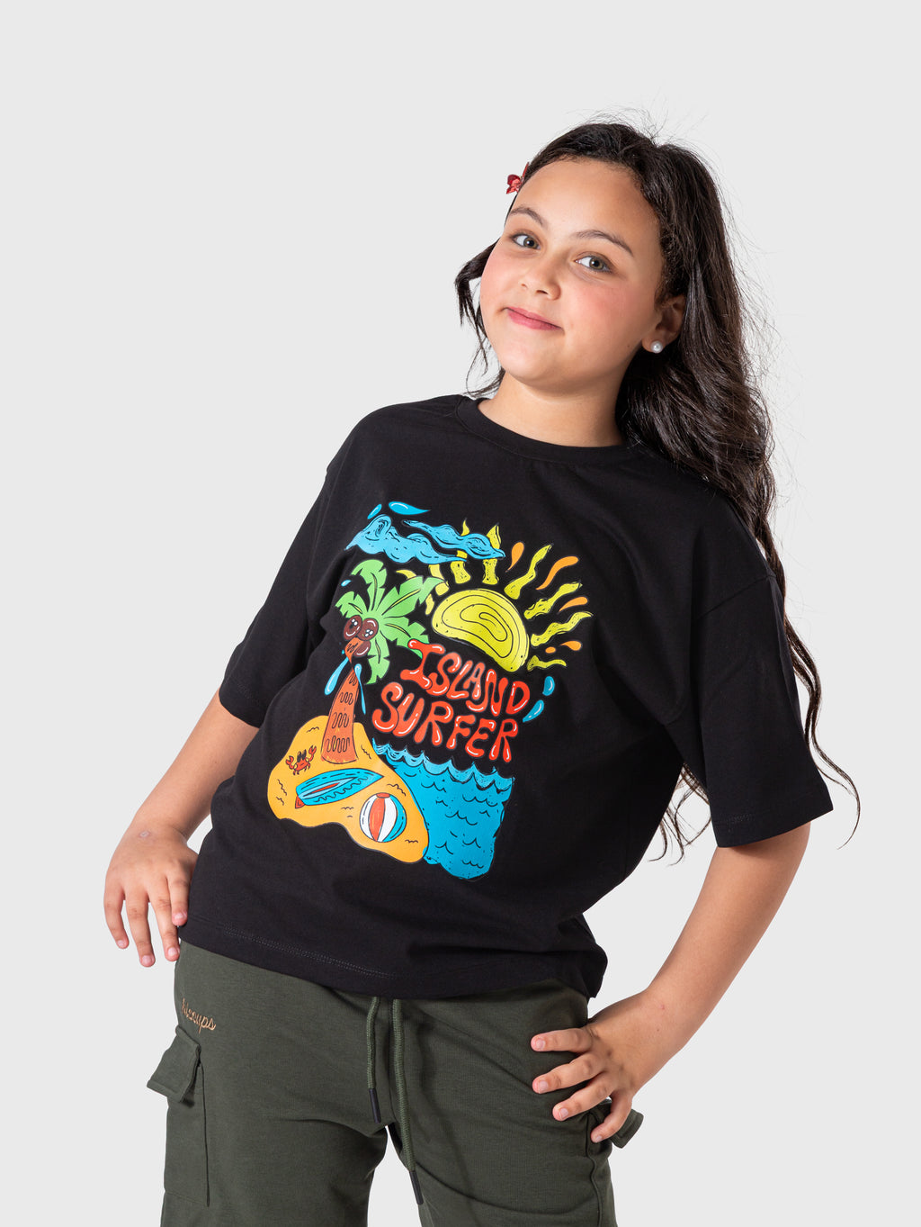 Black Island Surfer T‑Shirt