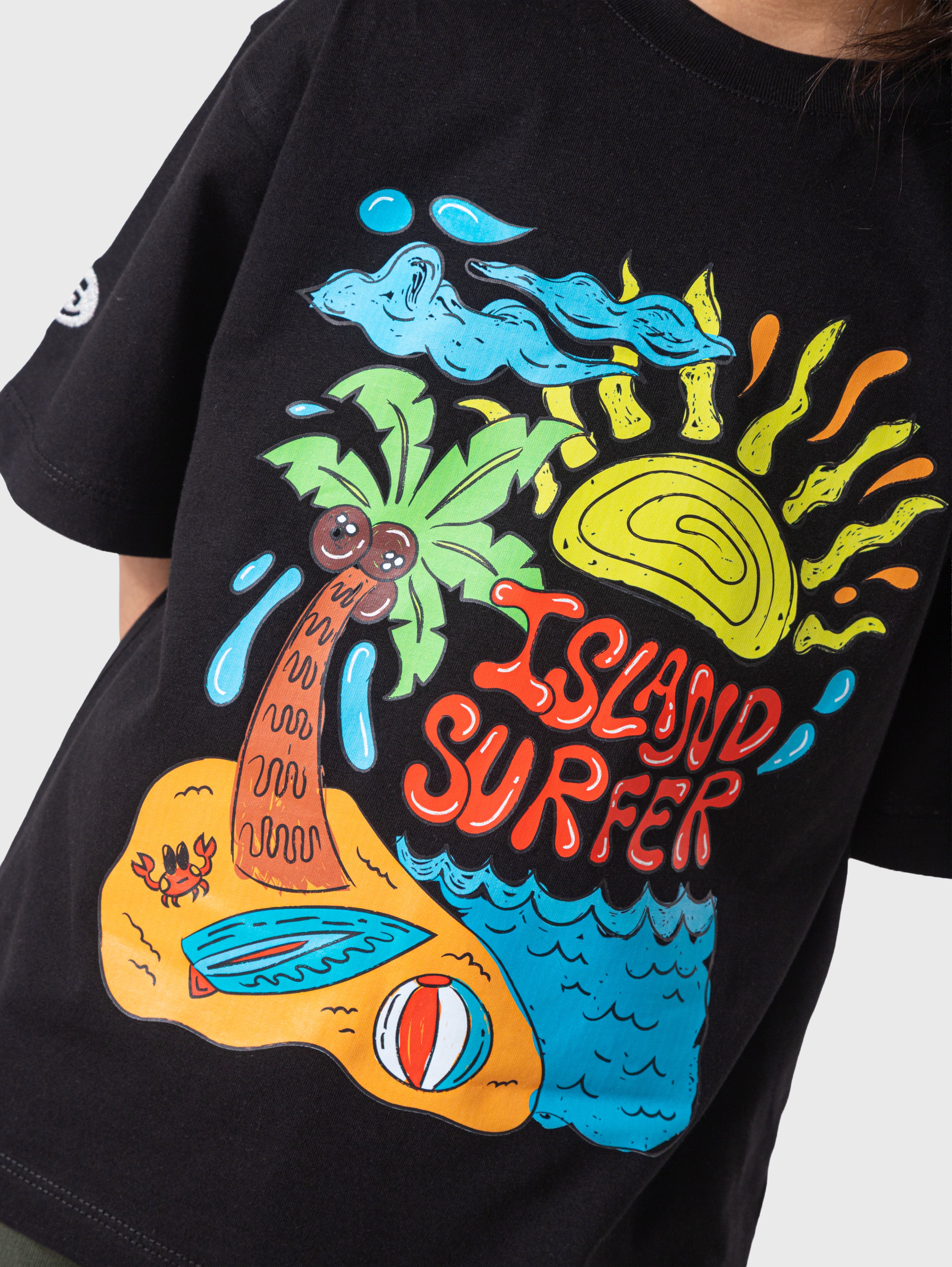 Black Island Surfer T‑Shirt