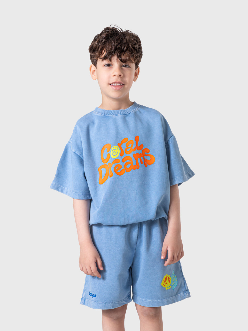 Baby blue washed set