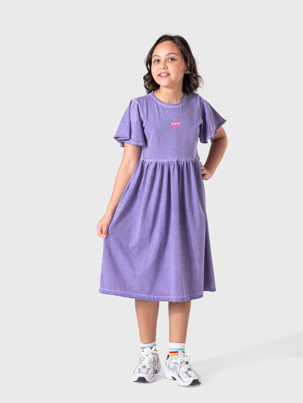 Purple Bloom Dress