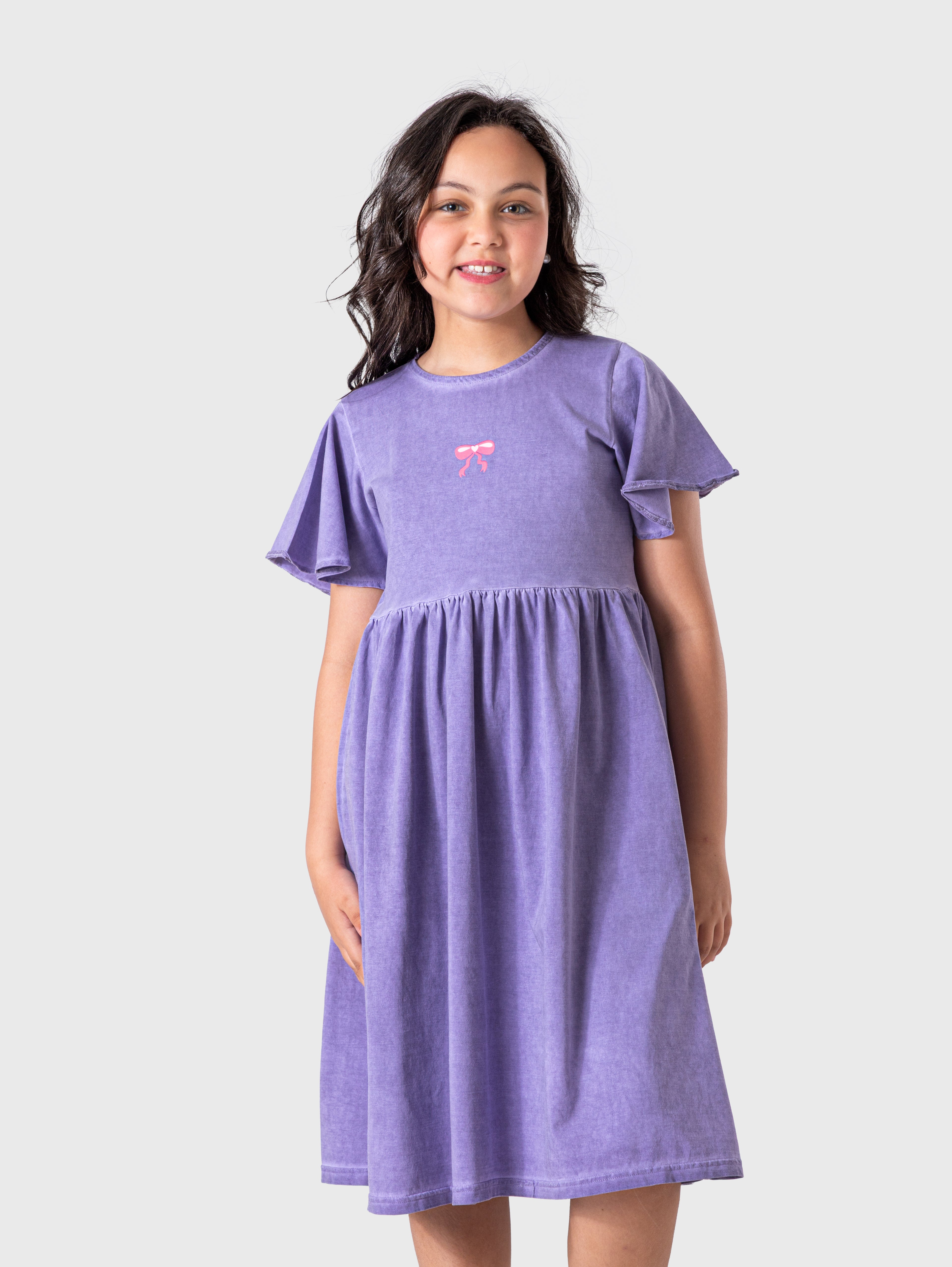 Purple Bloom Dress