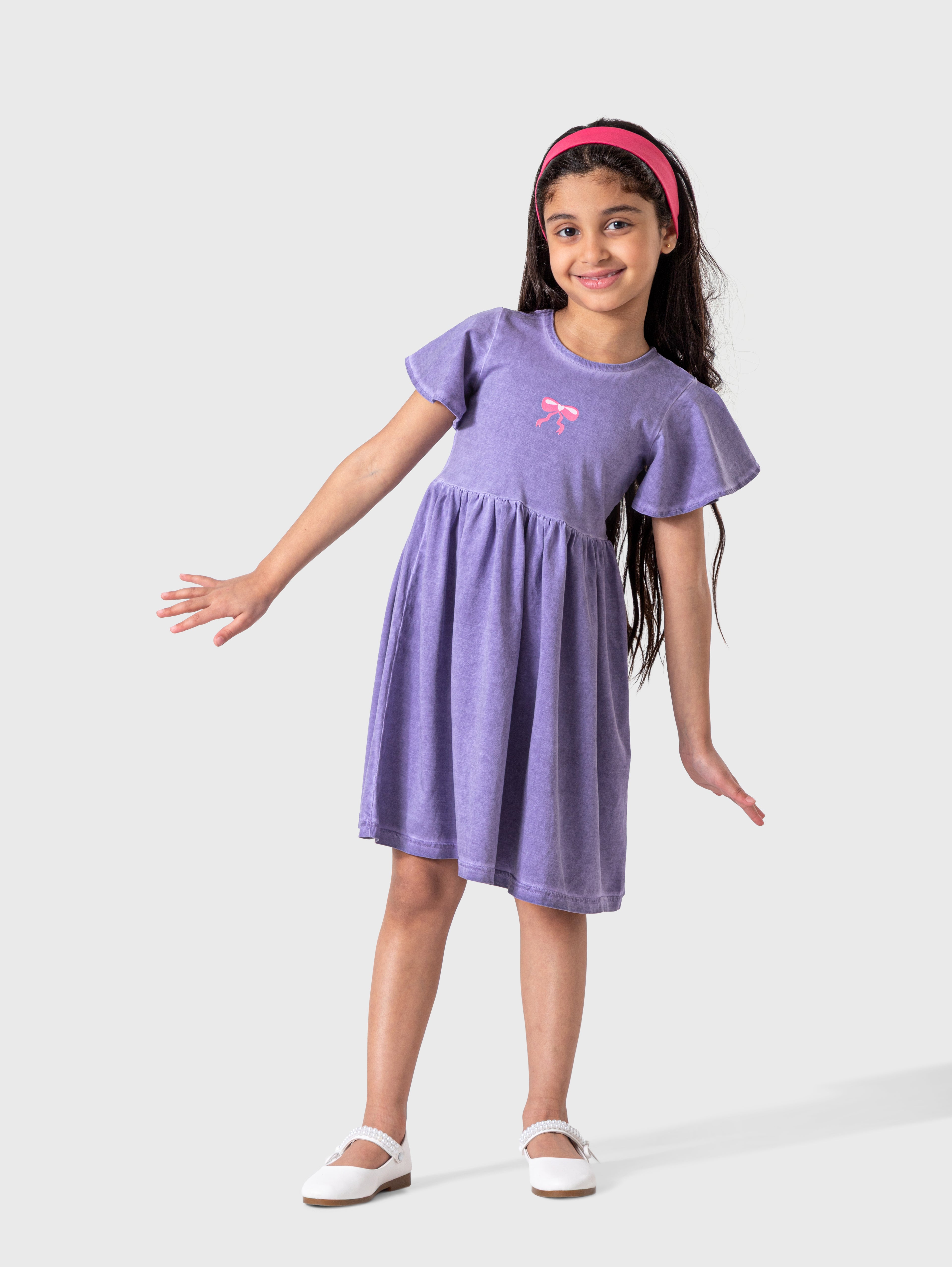 Purple Bloom Dress