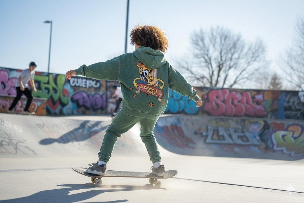 Green Oversized Hoodie