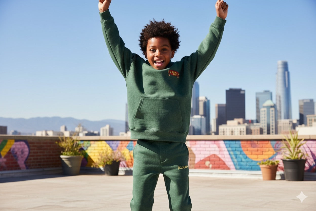 Green Oversized Hoodie