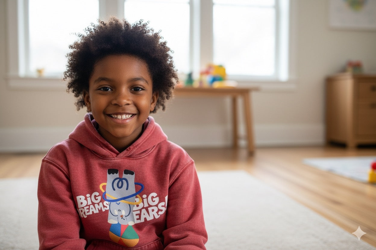Red Oversized Hoodie